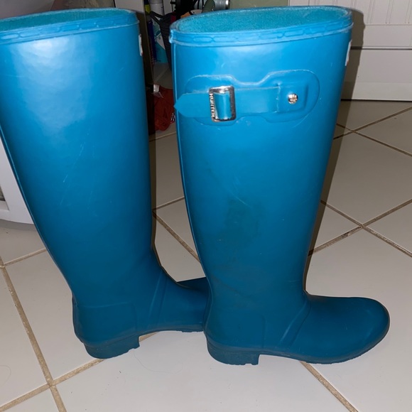 Hunter thigh high rain boots - Picture 3 of 4